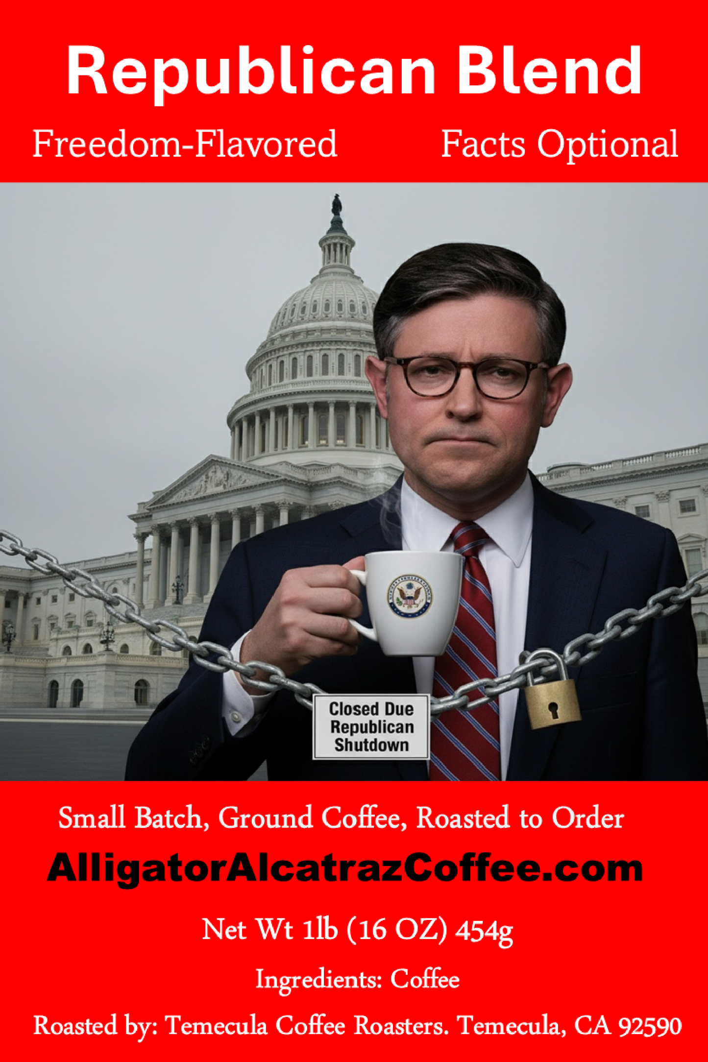 Republican Shutdown (6 Bean Blend)